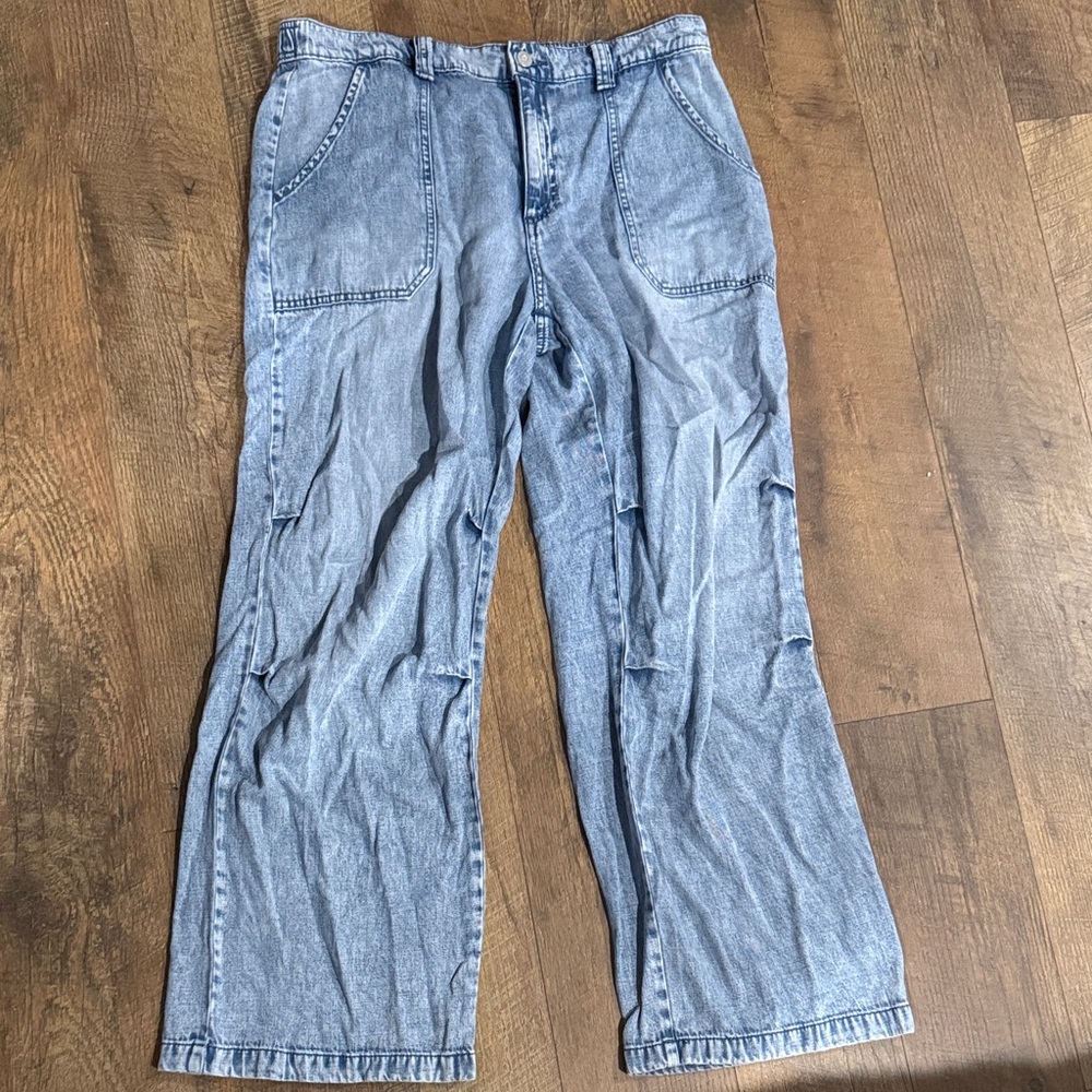 Sincerely Jules Light Blue Relaxed Jeans